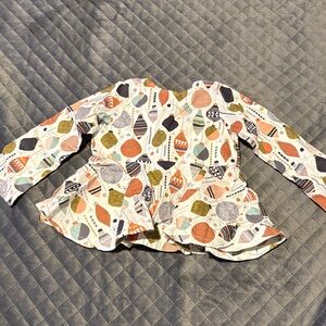 Macy Kate boutique- long sleeve peplum